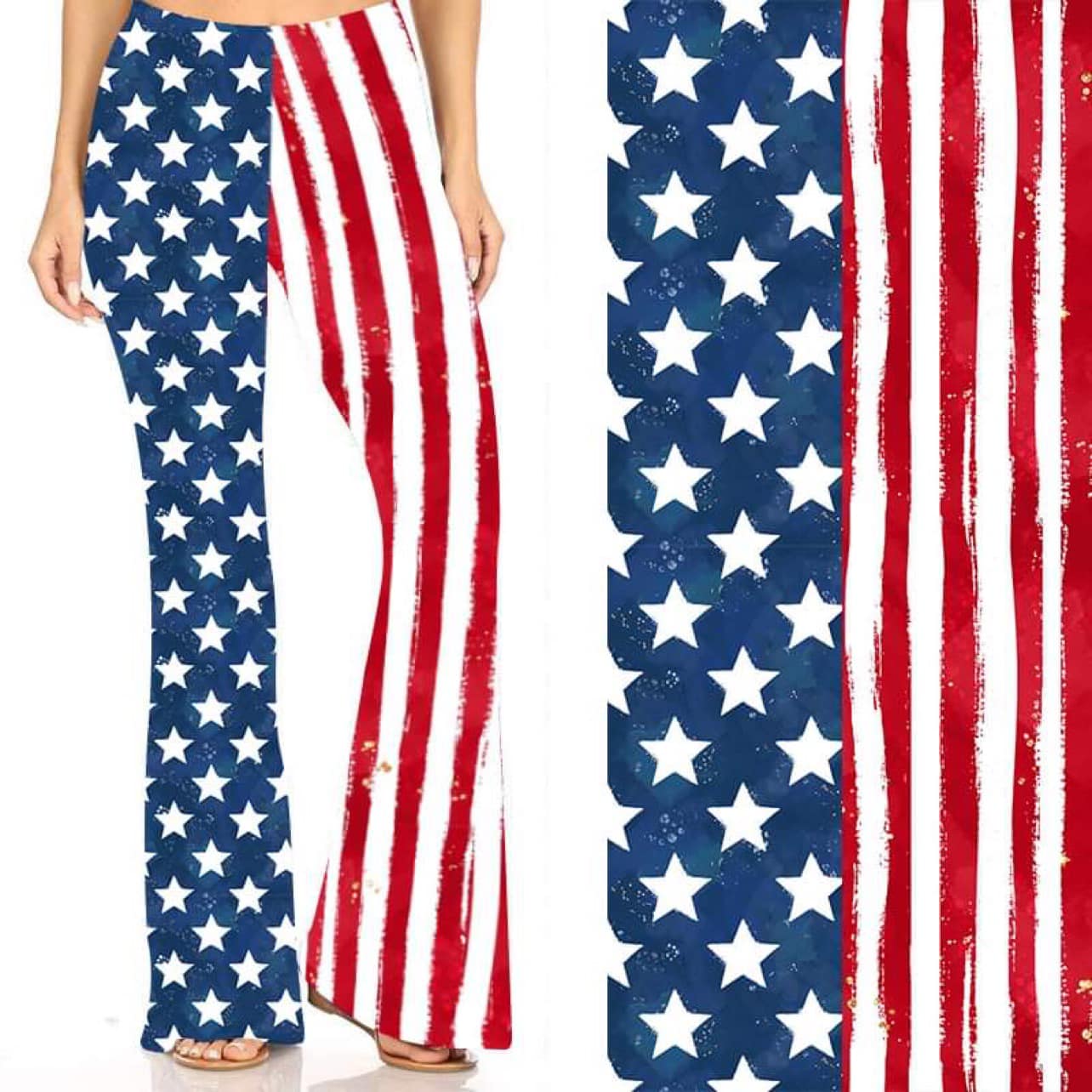 USA Flare Leggings