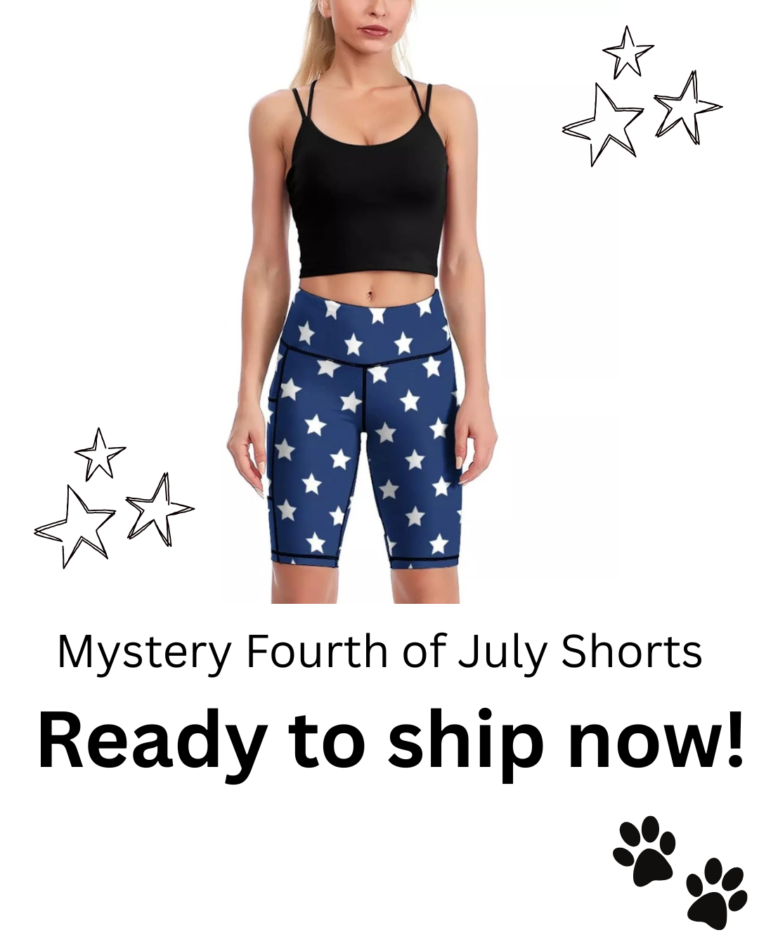 Mystery 4th of July Shorts