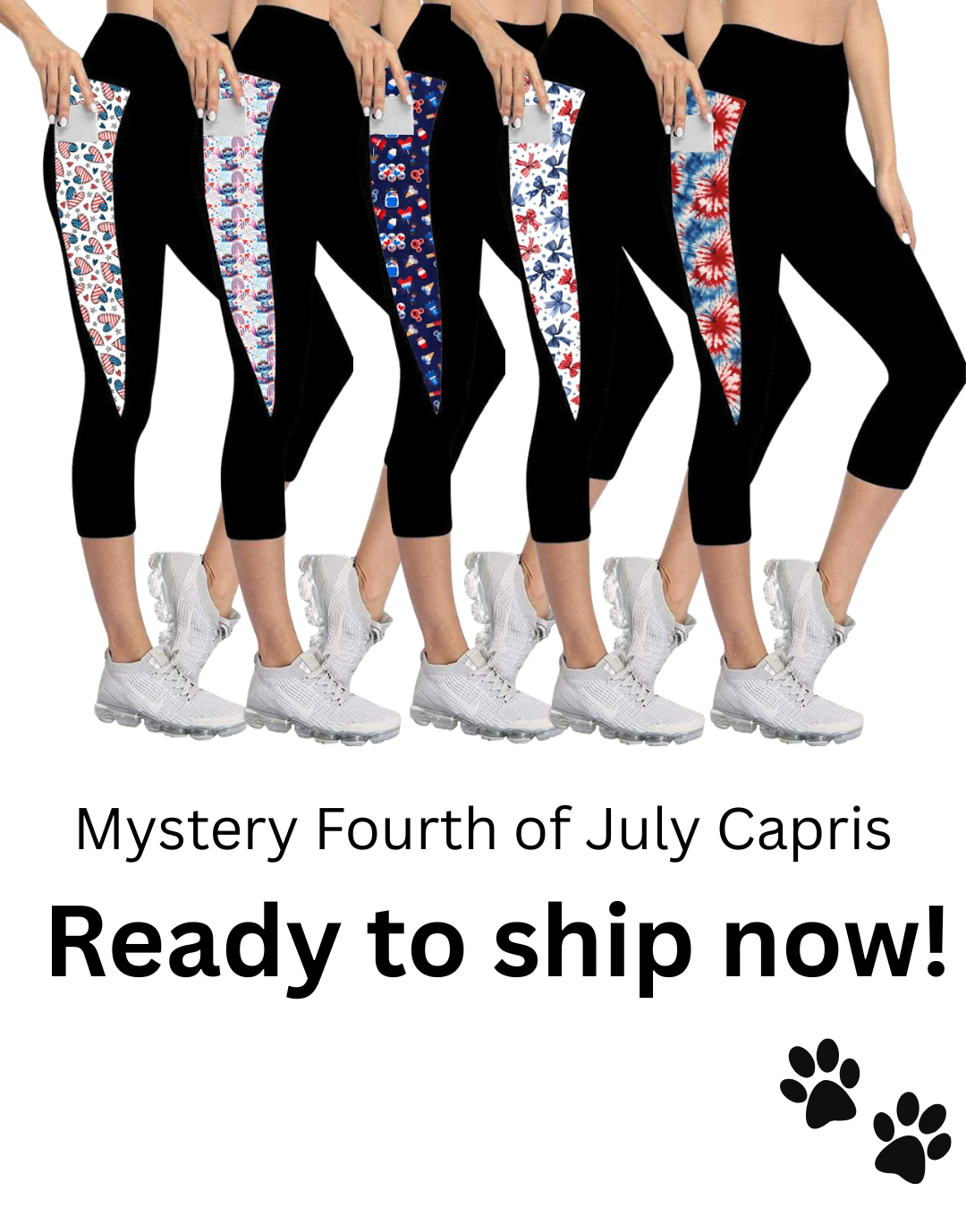 Mystery 4th of July Capris